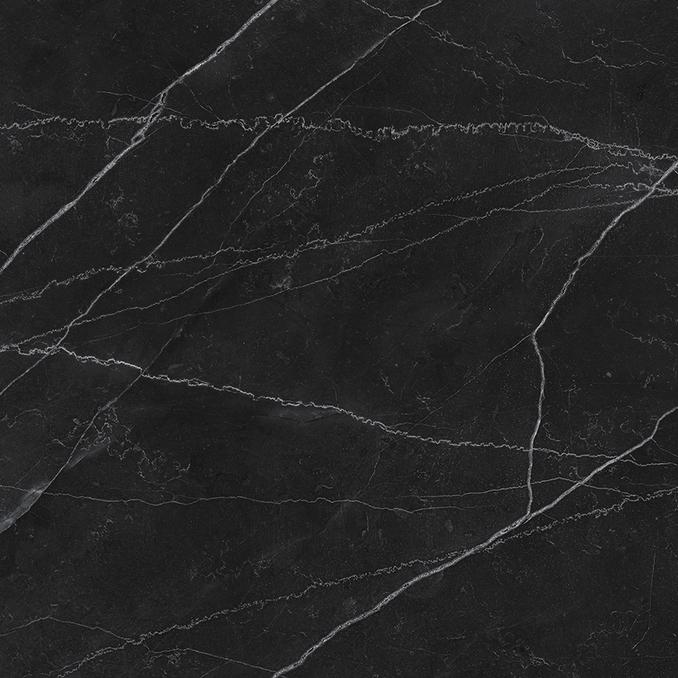 Керамогранит LAPARET Опера Неро чёрный матовый карвинг, 595х595