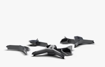 Крепеж плинтуса SALAG ALPHA (25шт/уп)