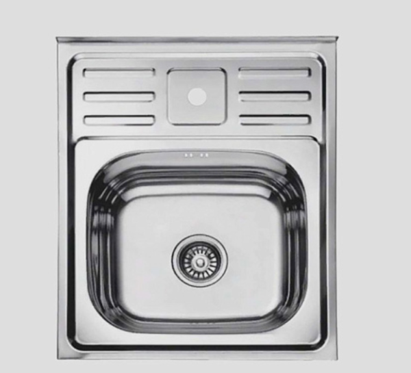 Мойка накладная Accoona 500х600 мм 0.6/165 (AB6050)