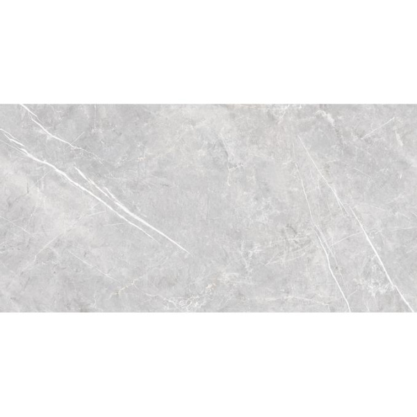 Керамогранит LAPARET Лунэ Гриджио серый матовый карвинг, 595х1191