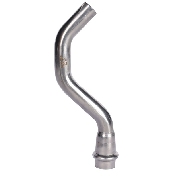 Обвод однораструбный-НПр, 18, из нержавеющей стали прессовой ROMMER