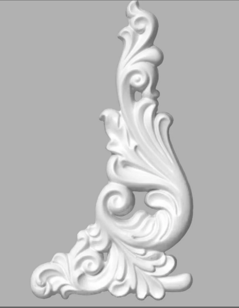 Орнамент DECOMASTER 62007L (255x150x20мм)