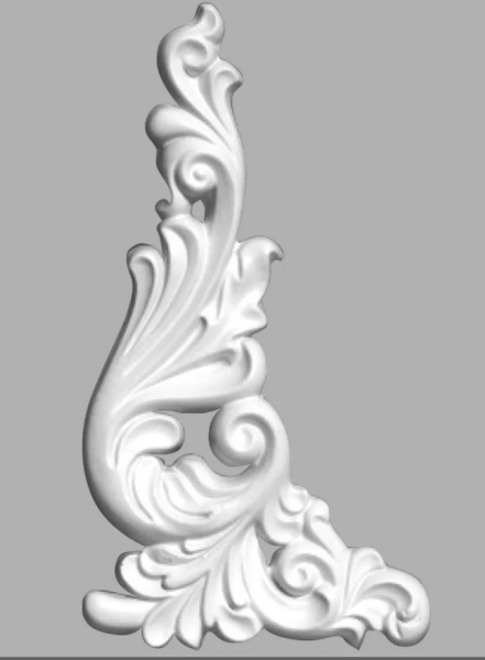 Орнамент DECOMASTER 62007R (255x150x20мм)