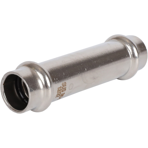 Муфта надвижная ВПр, 28, из нержавеющей стали прессовой ROMMER