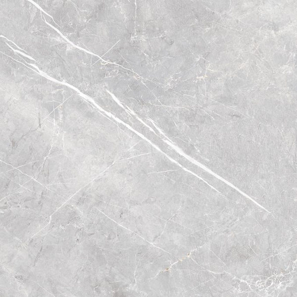 Керамогранит LAPARET Лунэ Гриджио серый матовый карвинг, 595х595