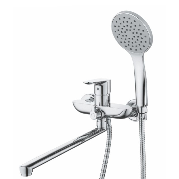 Смеситель для ванны GROSS AQUA Space 7515288С-35L(F), длинный излив